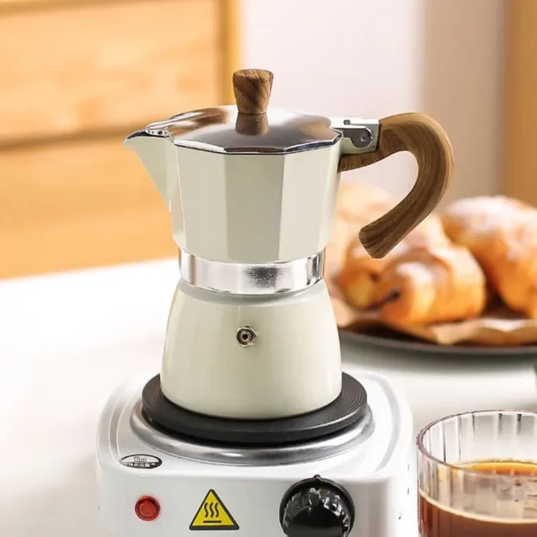 Single Valve Moka Pot - Image 3