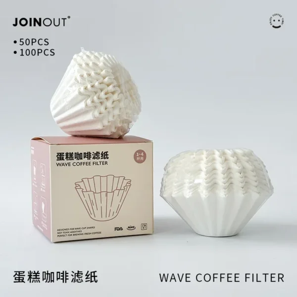 50/100pcs Hand Brewed Coffee Filters