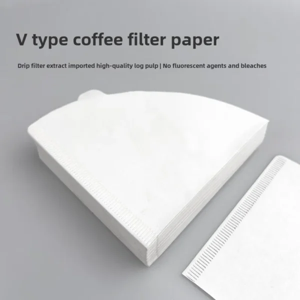 V Shape Coffee Filter Paper - Image 2