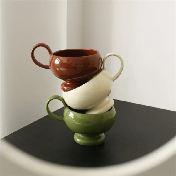 Ceramic Latte Mug - Image 2