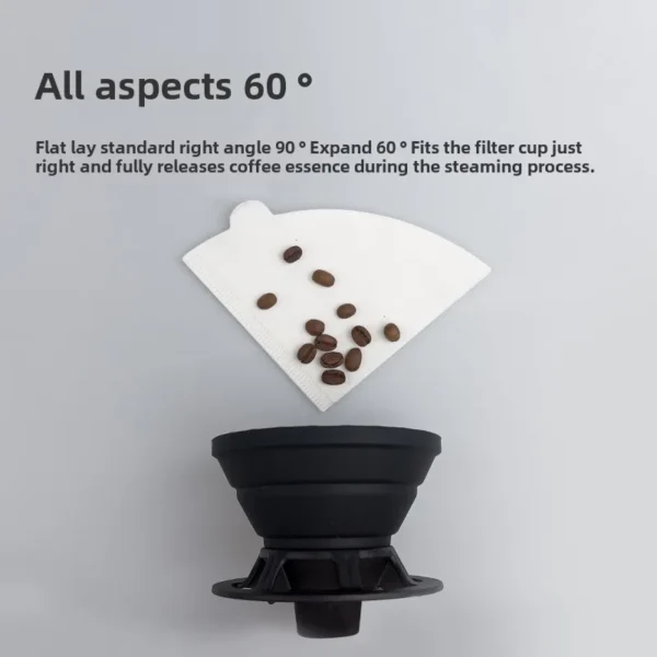 V Shape Coffee Filter Paper - Image 3