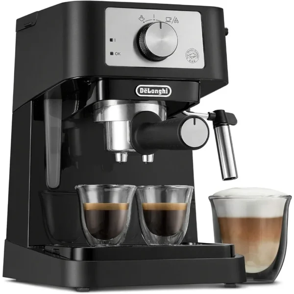 Manual Espresso Machine, Latte & Cappuccino Maker